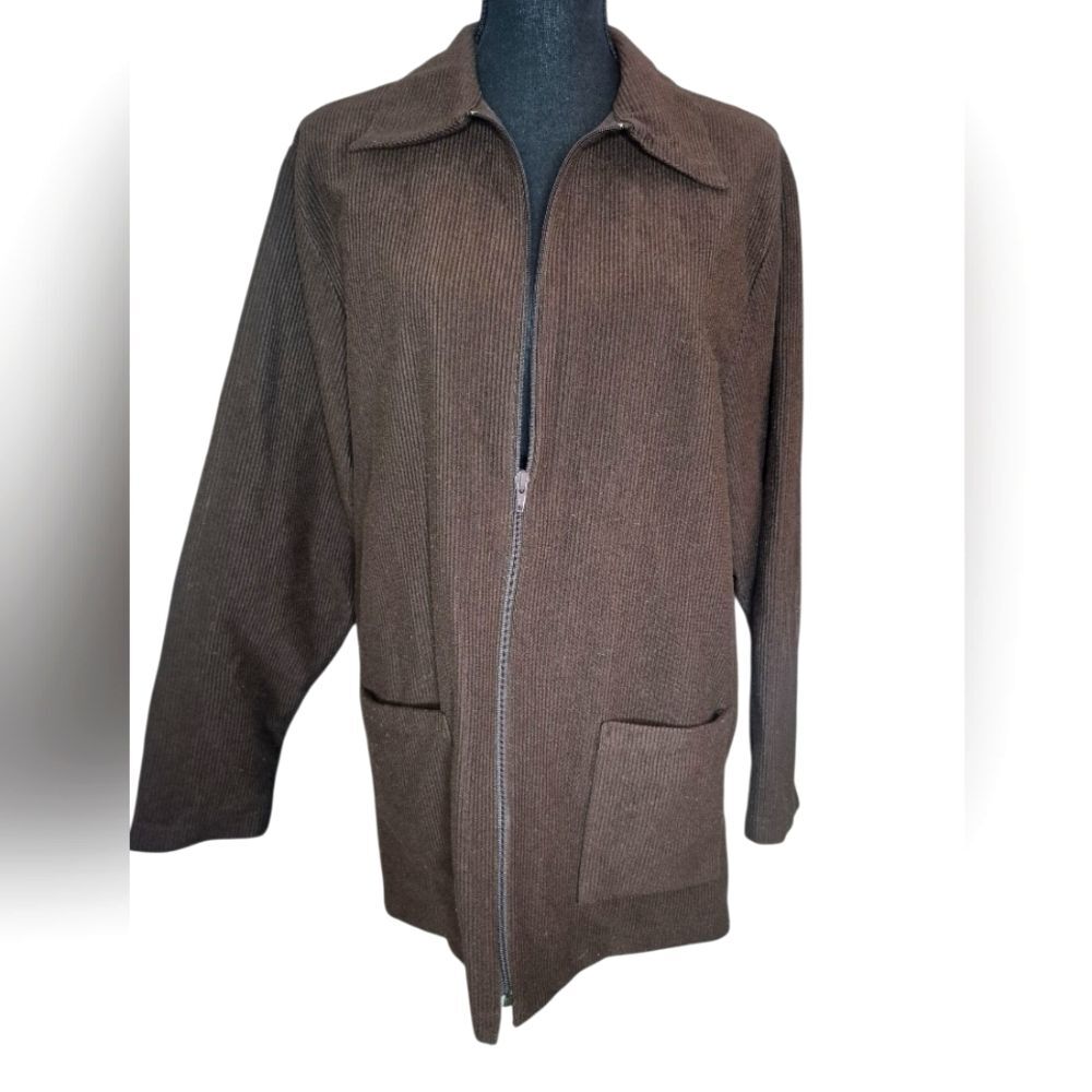 Vintage BonWorth Brown Corduroy Jacket - Size L